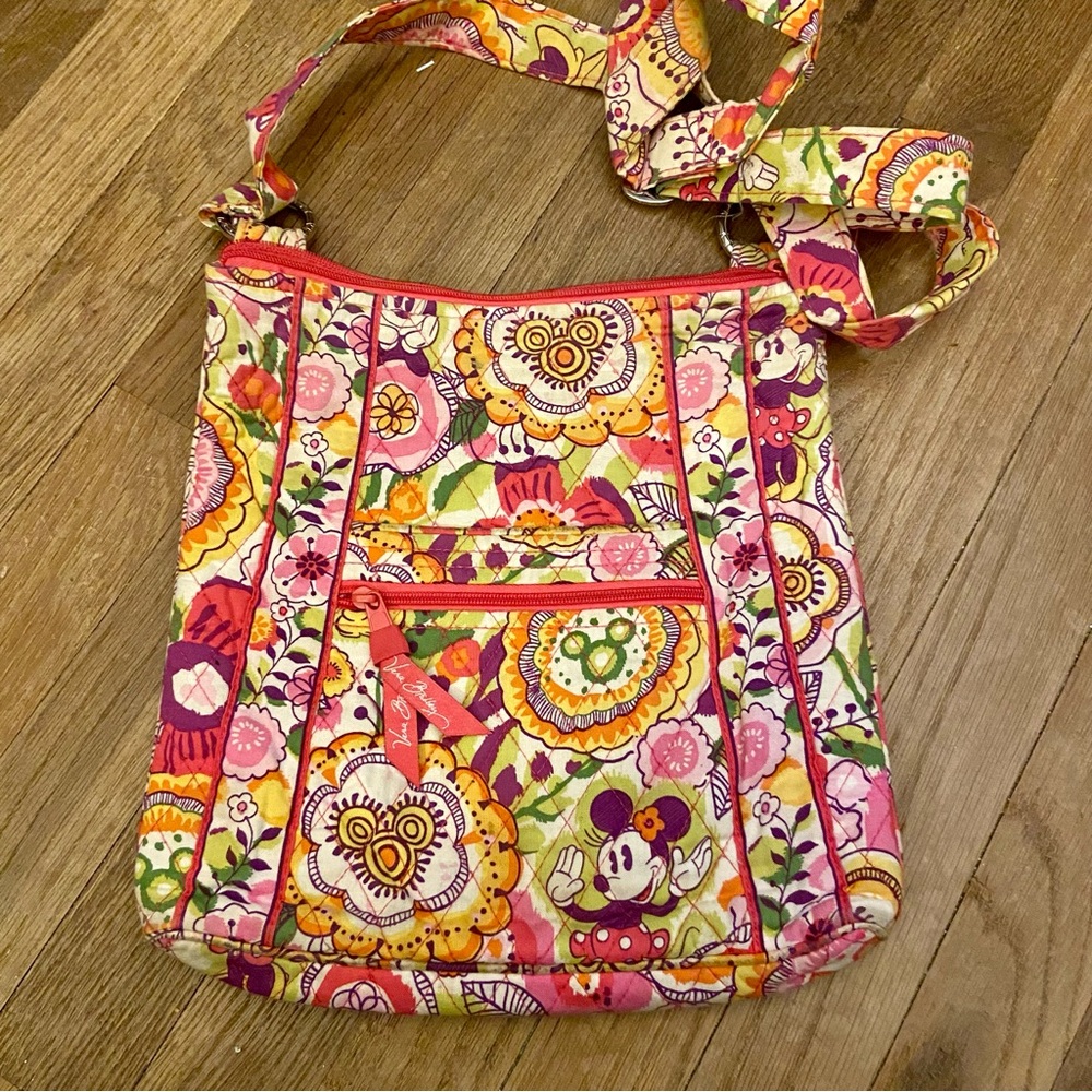 Vera Bradley Floral Disney Crossbody